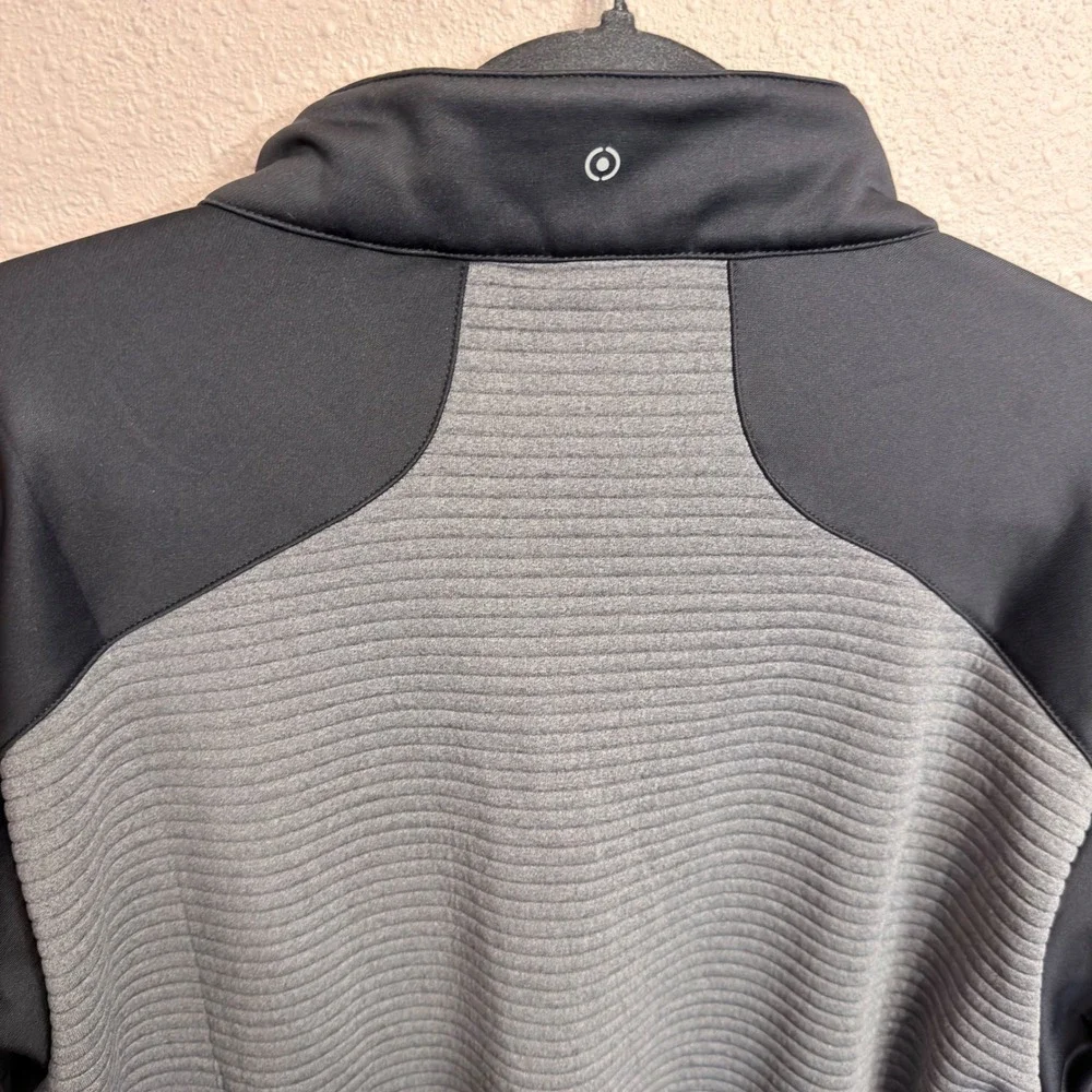 Ping Phaser SensorWarm Mens XL Quarter Zip Golf Pullover Asphalt Black NEW